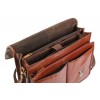 Кожаный портфель Ashwood Leather Gareth chestnut brown